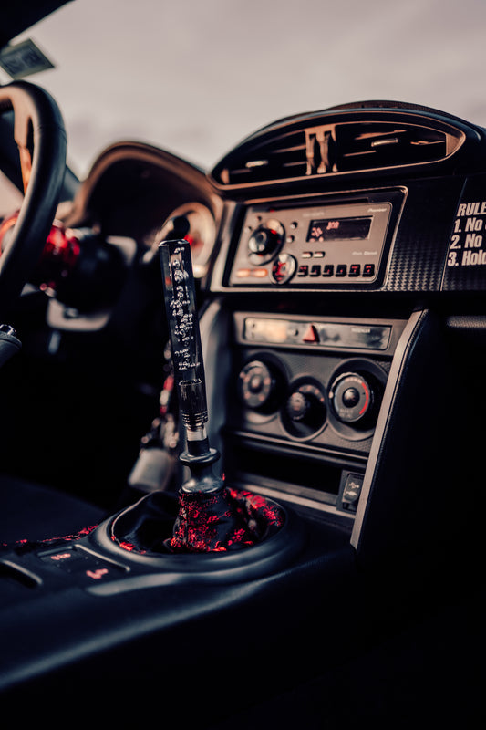 Red & Black Sakura Shift Boot & E-Brake Set