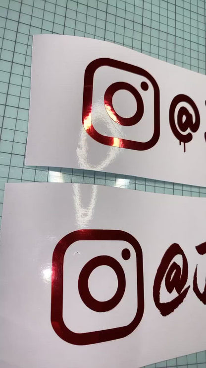 Custom Social Media Stickers