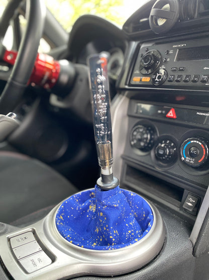 Blue Gold Calico Shift Boot