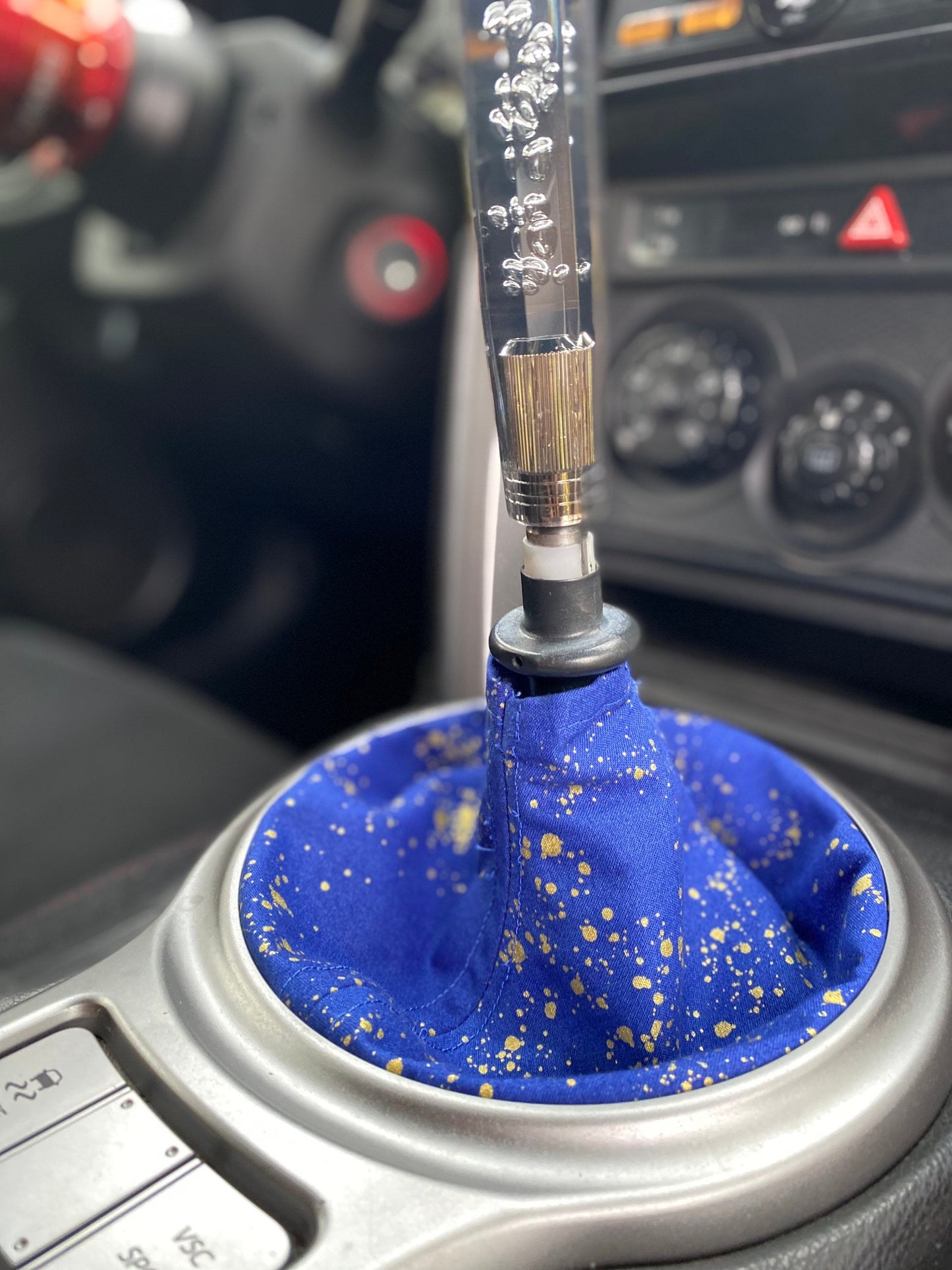 Blue Gold Calico Shift Boot