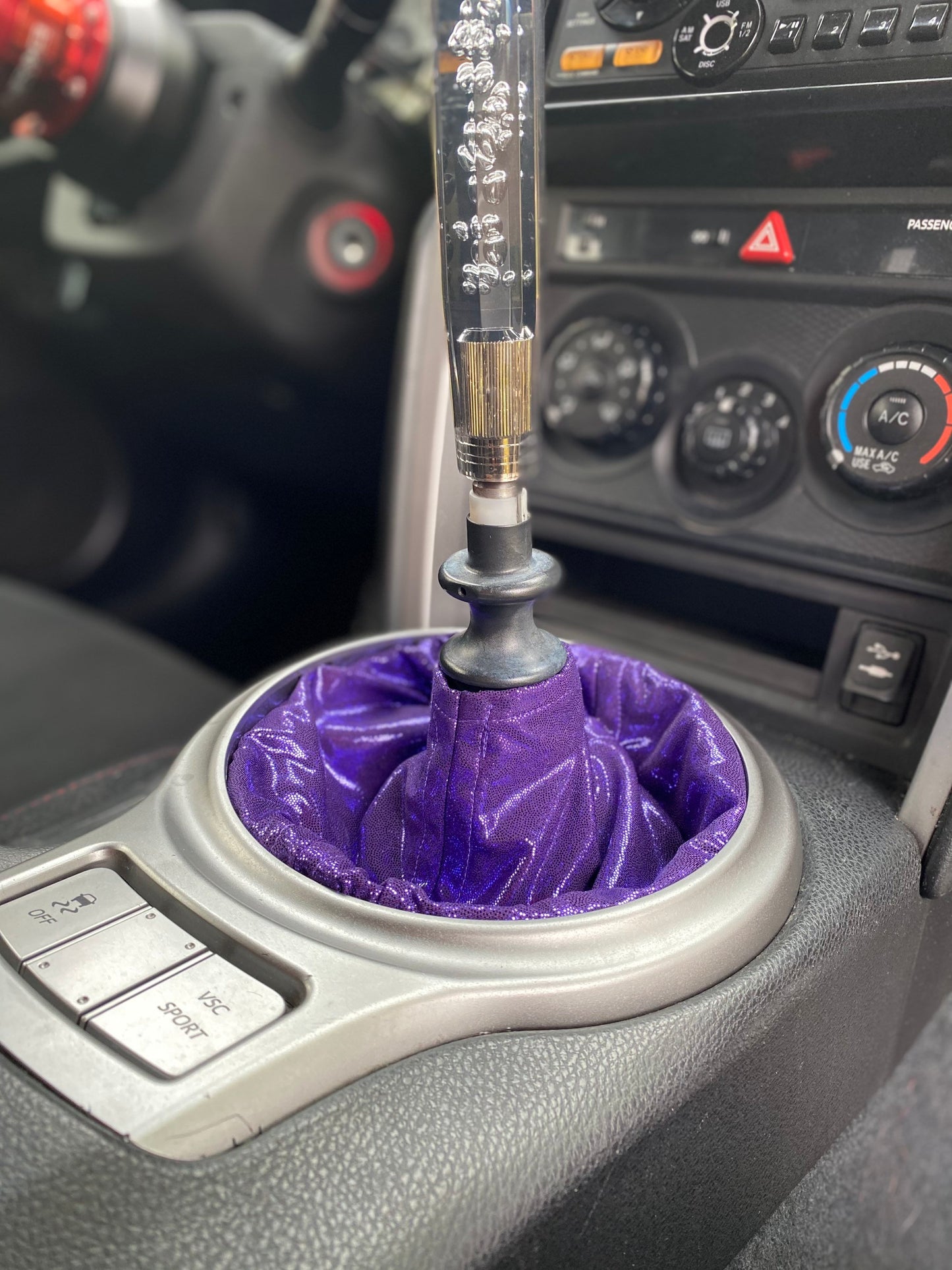 Purple Shine Shift Boot