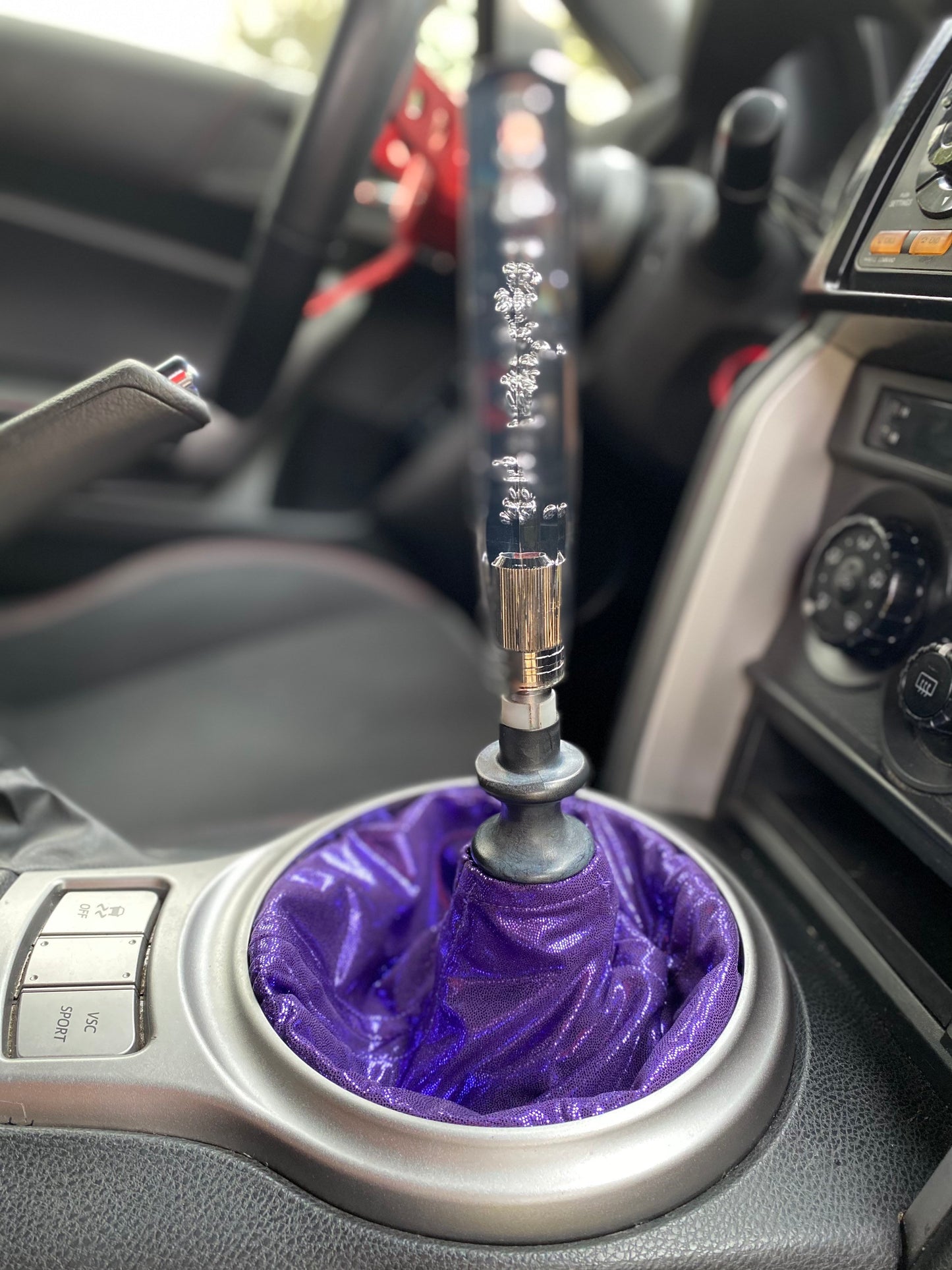 Purple Shine Shift Boot