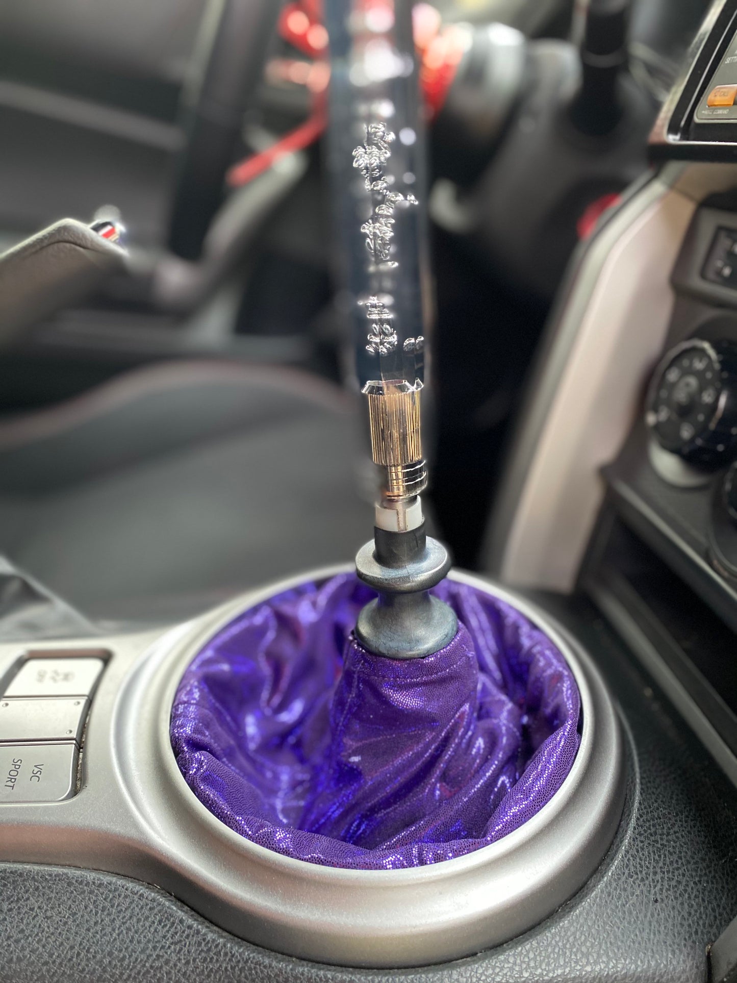 Purple Shine Shift Boot