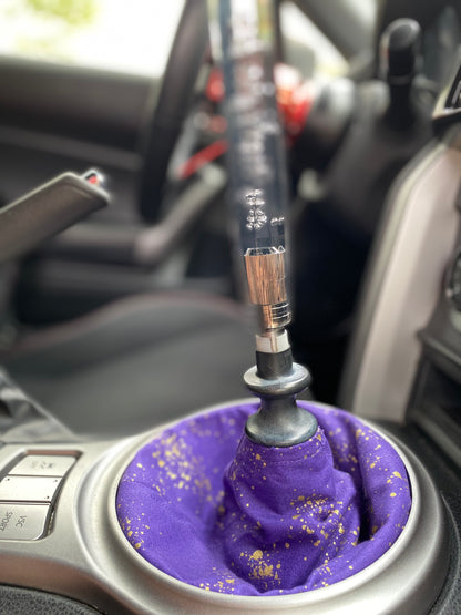 Purple Gold Calico Shift Boot