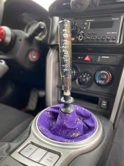 Purple Gold Calico Shift Boot