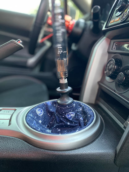 Blue Galaxy Planets Shift Boot