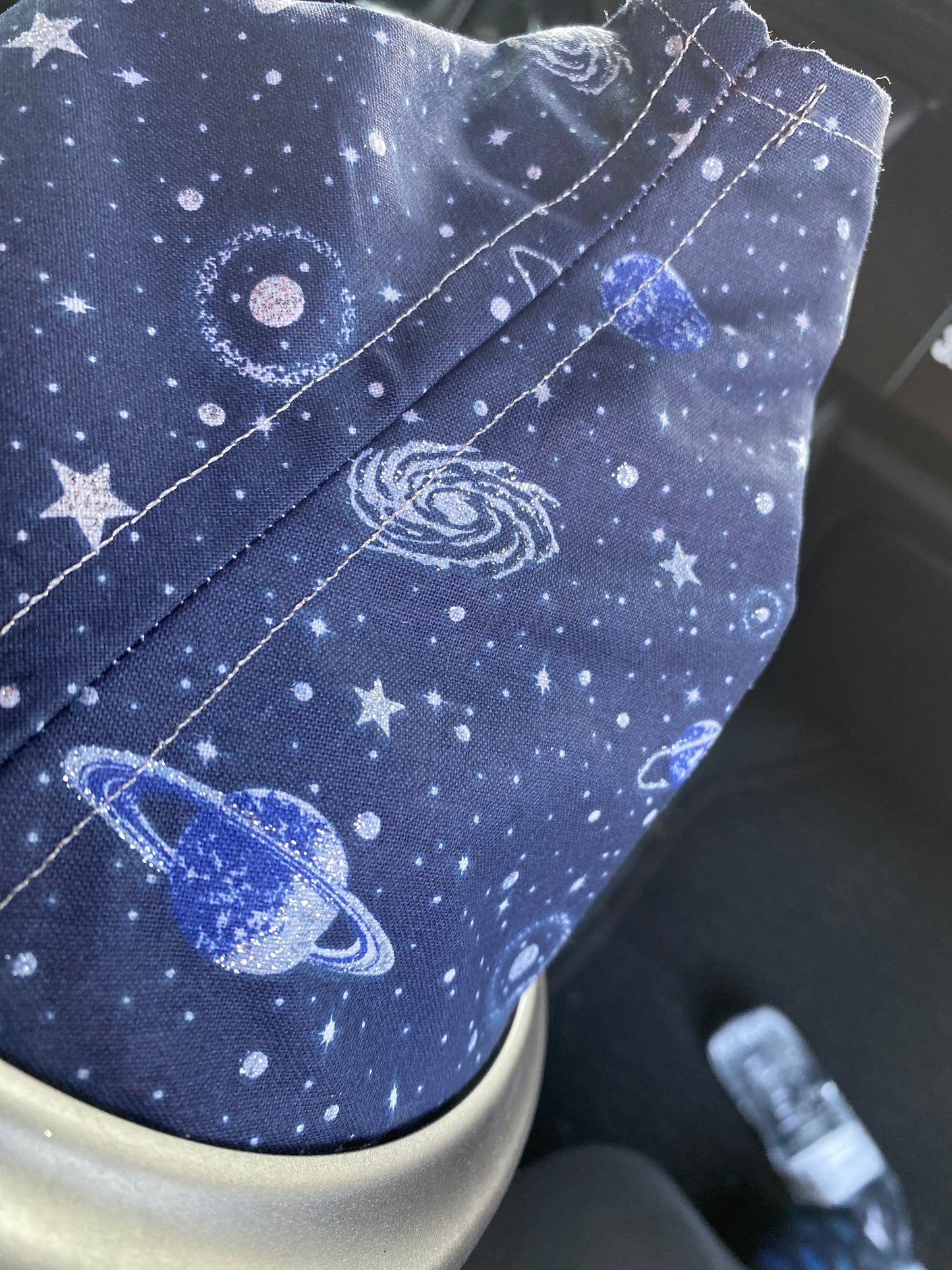 Blue Galaxy Planets Shift Boot