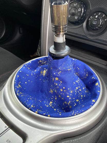 Blue Gold Calico Shift Boot