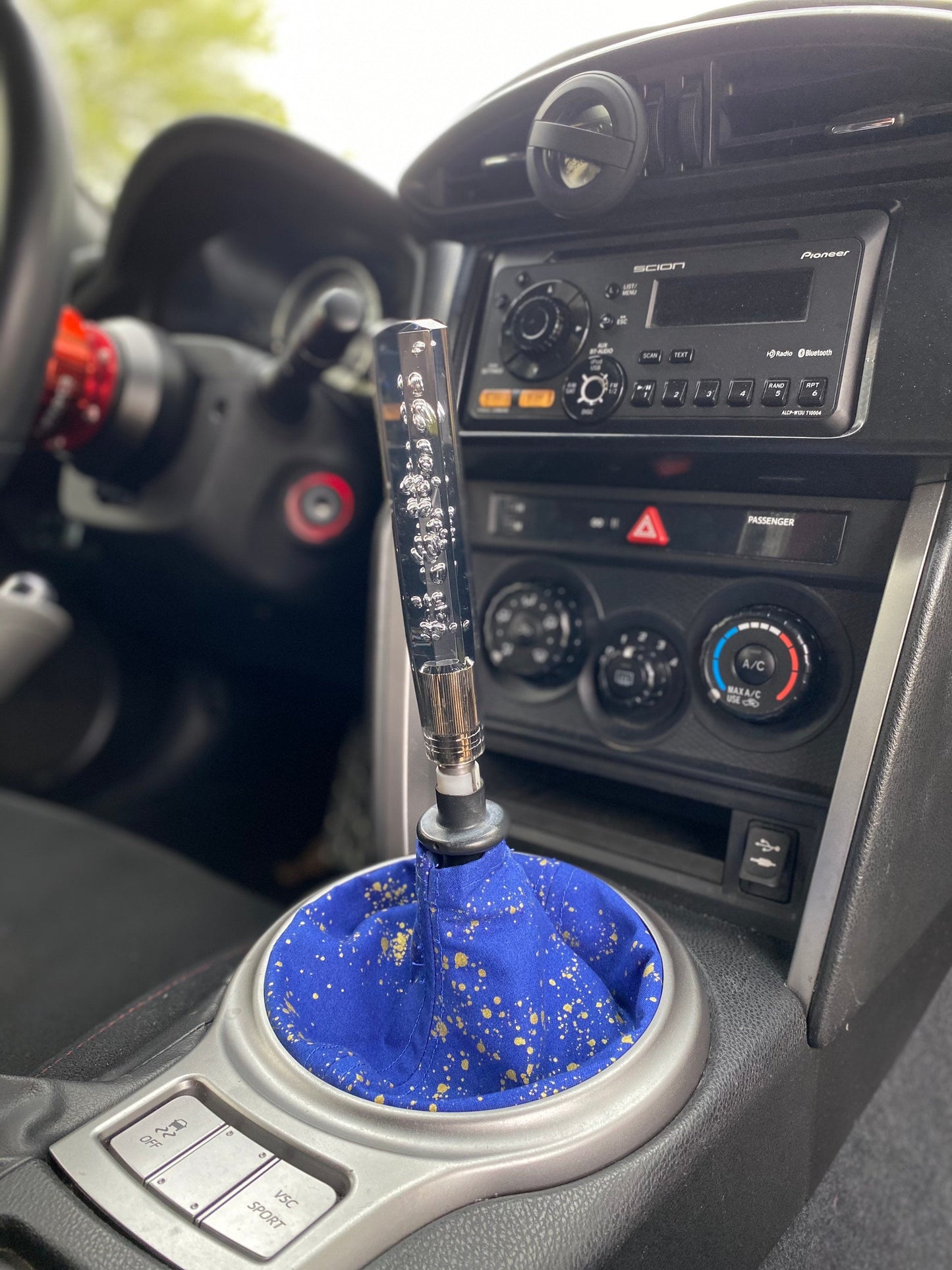 Blue Gold Calico Shift Boot