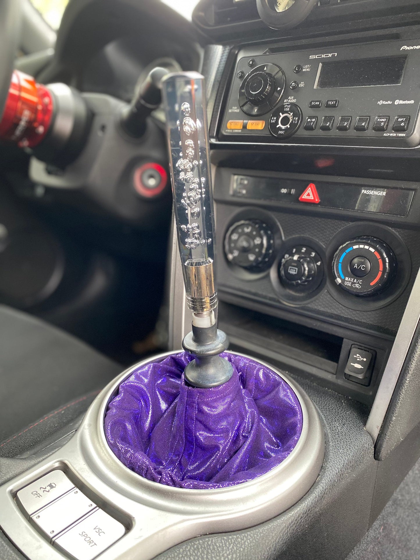 Purple Shine Shift Boot