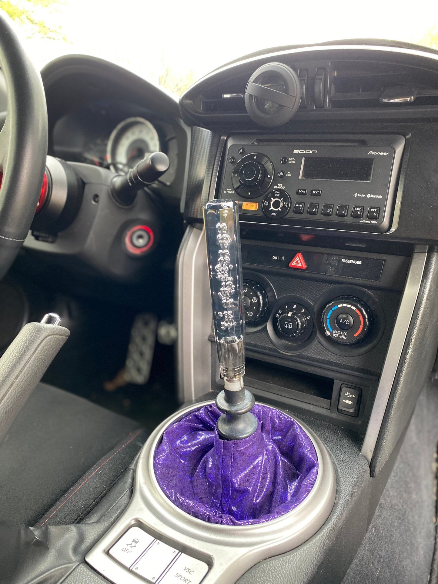 Purple Shine Shift Boot