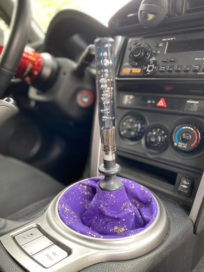 Purple Gold Calico Shift Boot