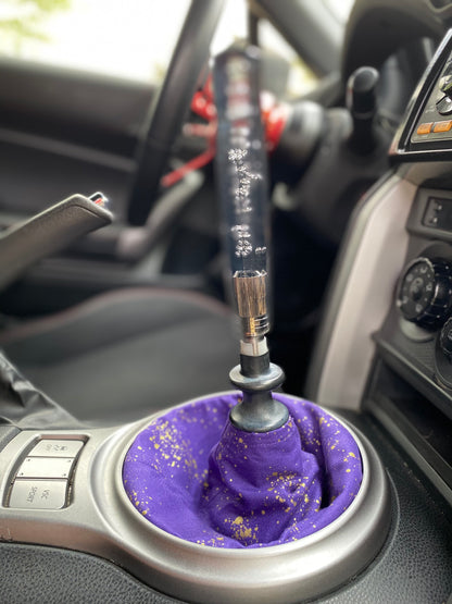 Purple Gold Calico Shift Boot