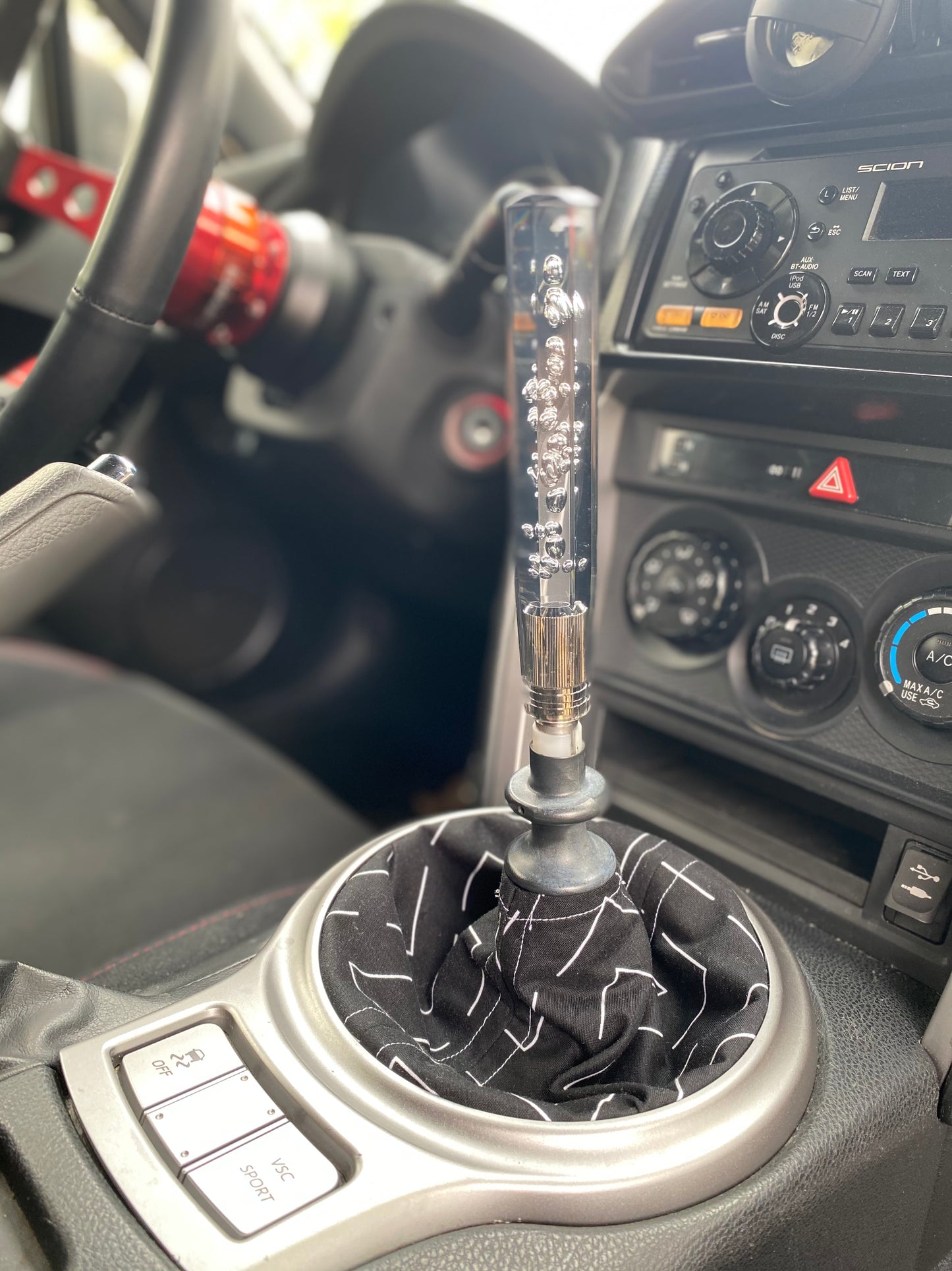 Black & white Shift Boot