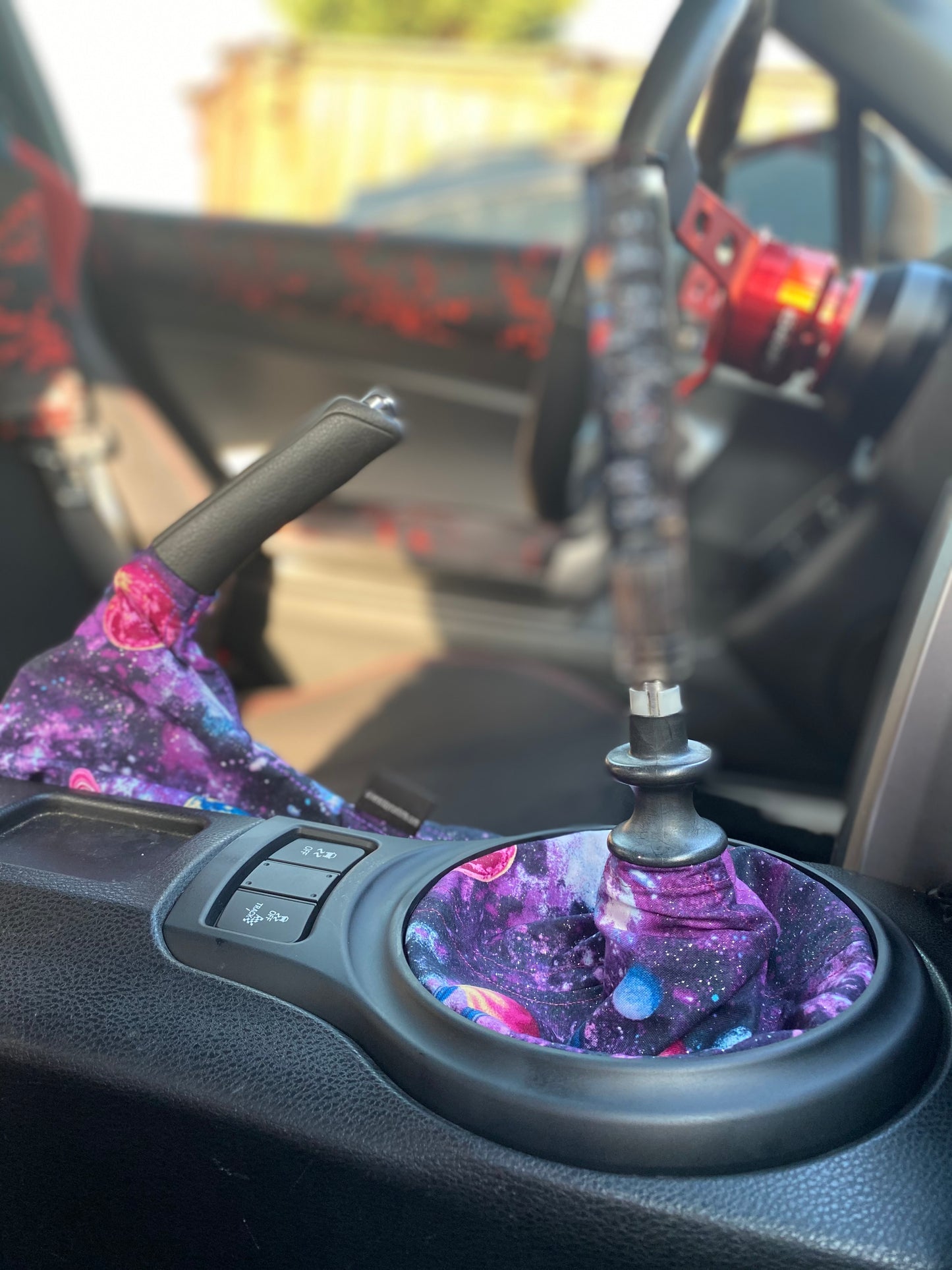 Purple Galaxy Shift Boot