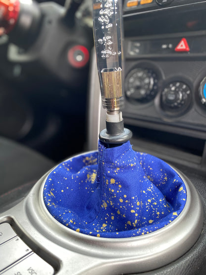 Blue Gold Calico Shift Boot