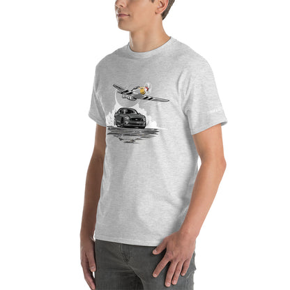 GT Mustang & p-51 Mustang - Short Sleeve T-Shirt