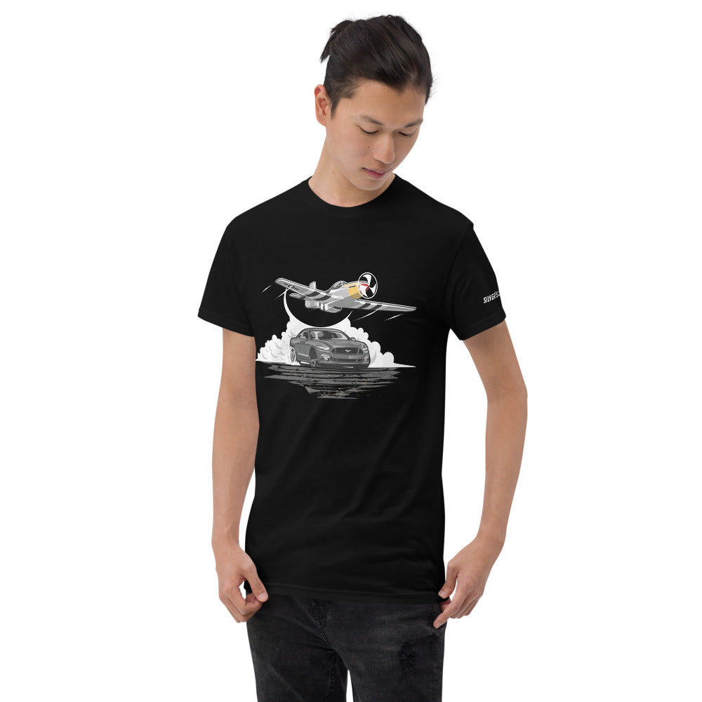 GT Mustang & p-51 Mustang - Short Sleeve T-Shirt