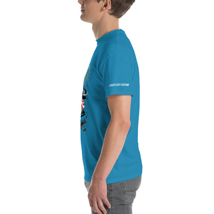 4th of July Classic Cars - Short Sleeve T-Shirt