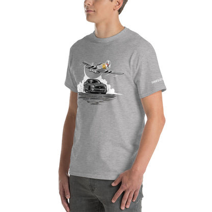 GT Mustang & p-51 Mustang - Short Sleeve T-Shirt