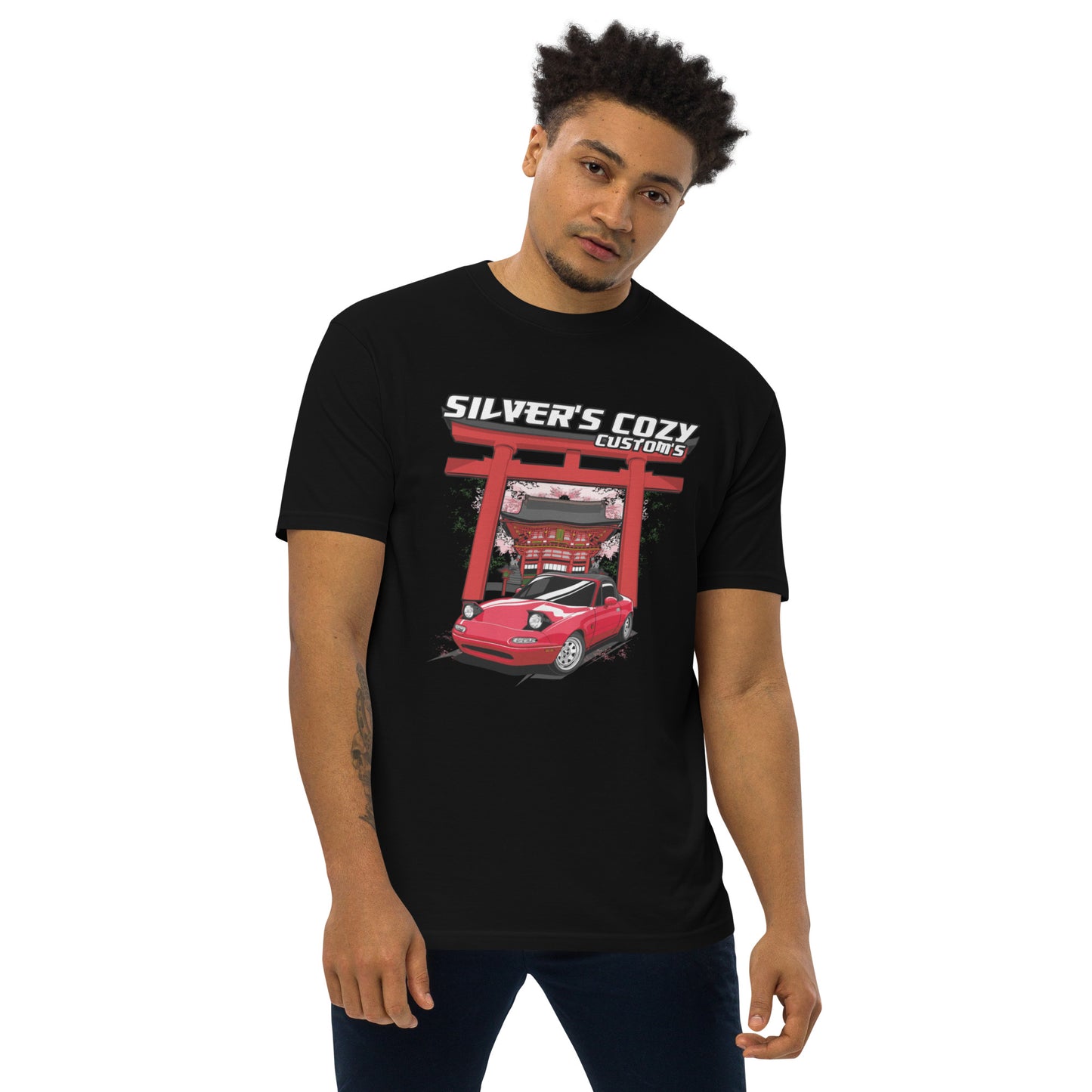 JDM Miata - premium heavyweight tee