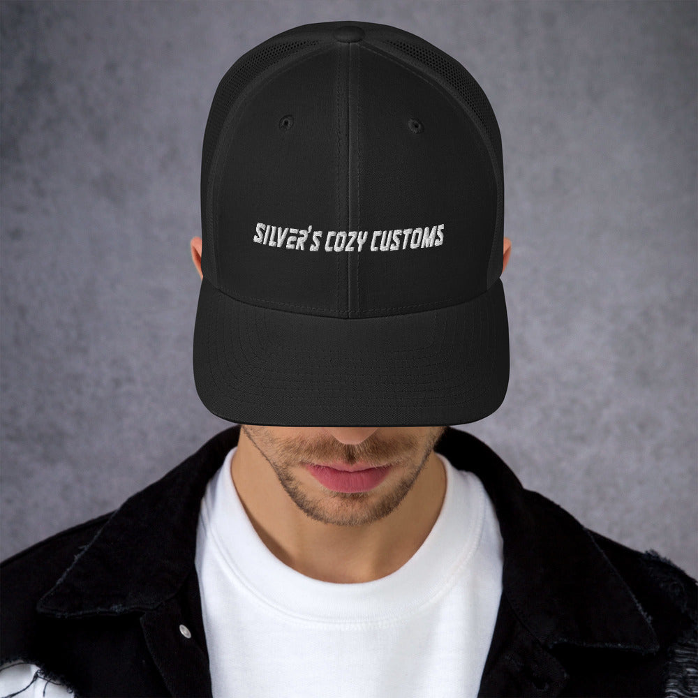 Silver's Cozy Custom's Trucker Cap