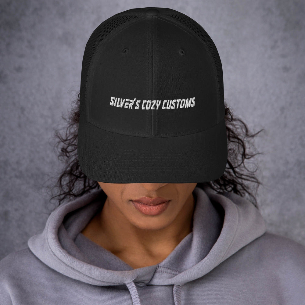 Silver's Cozy Custom's Trucker Cap