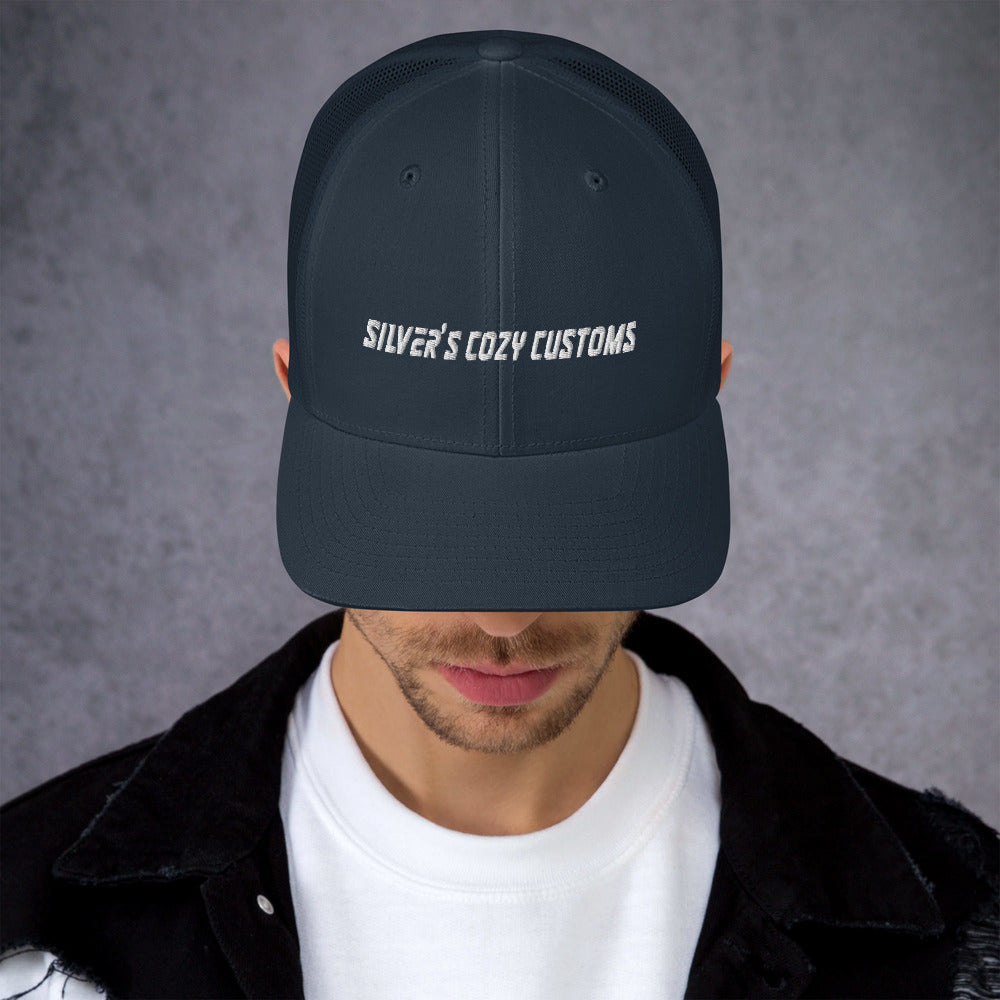 Silver's Cozy Custom's Trucker Cap