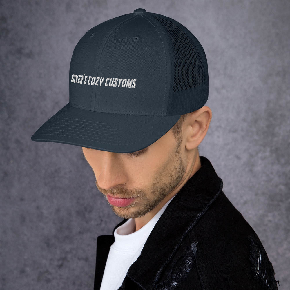 Silver's Cozy Custom's Trucker Cap