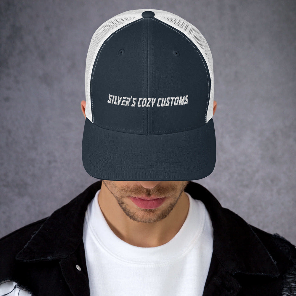 Silver's Cozy Custom's Trucker Cap