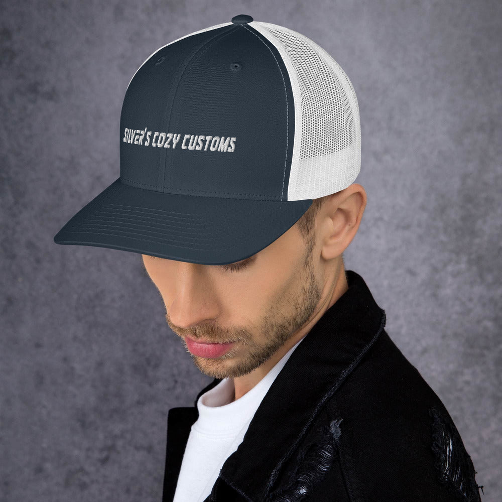 Silver's Cozy Custom's Trucker Cap