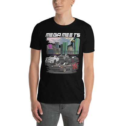 MEGA MEETS - Short-Sleeve Unisex T-Shirt