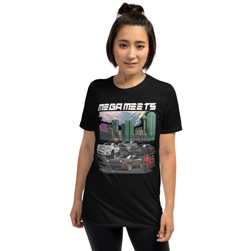 MEGA MEETS - Short-Sleeve Unisex T-Shirt