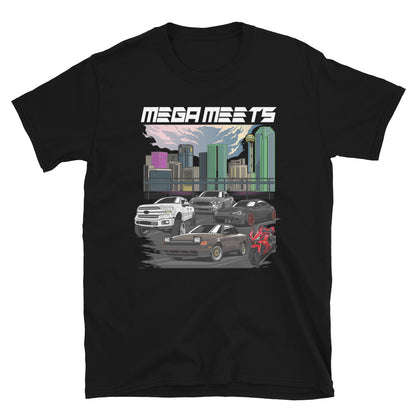 MEGA MEETS - Short-Sleeve Unisex T-Shirt