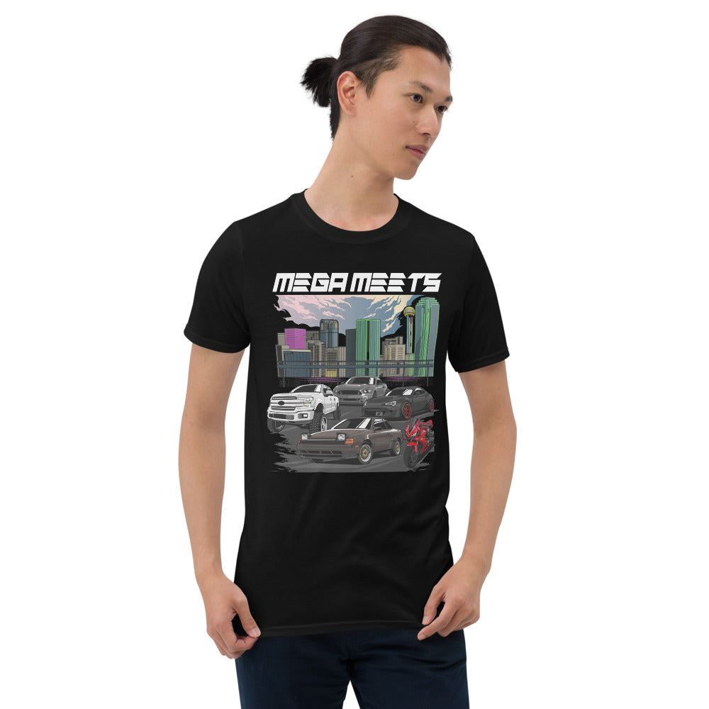 MEGA MEETS - Short-Sleeve Unisex T-Shirt