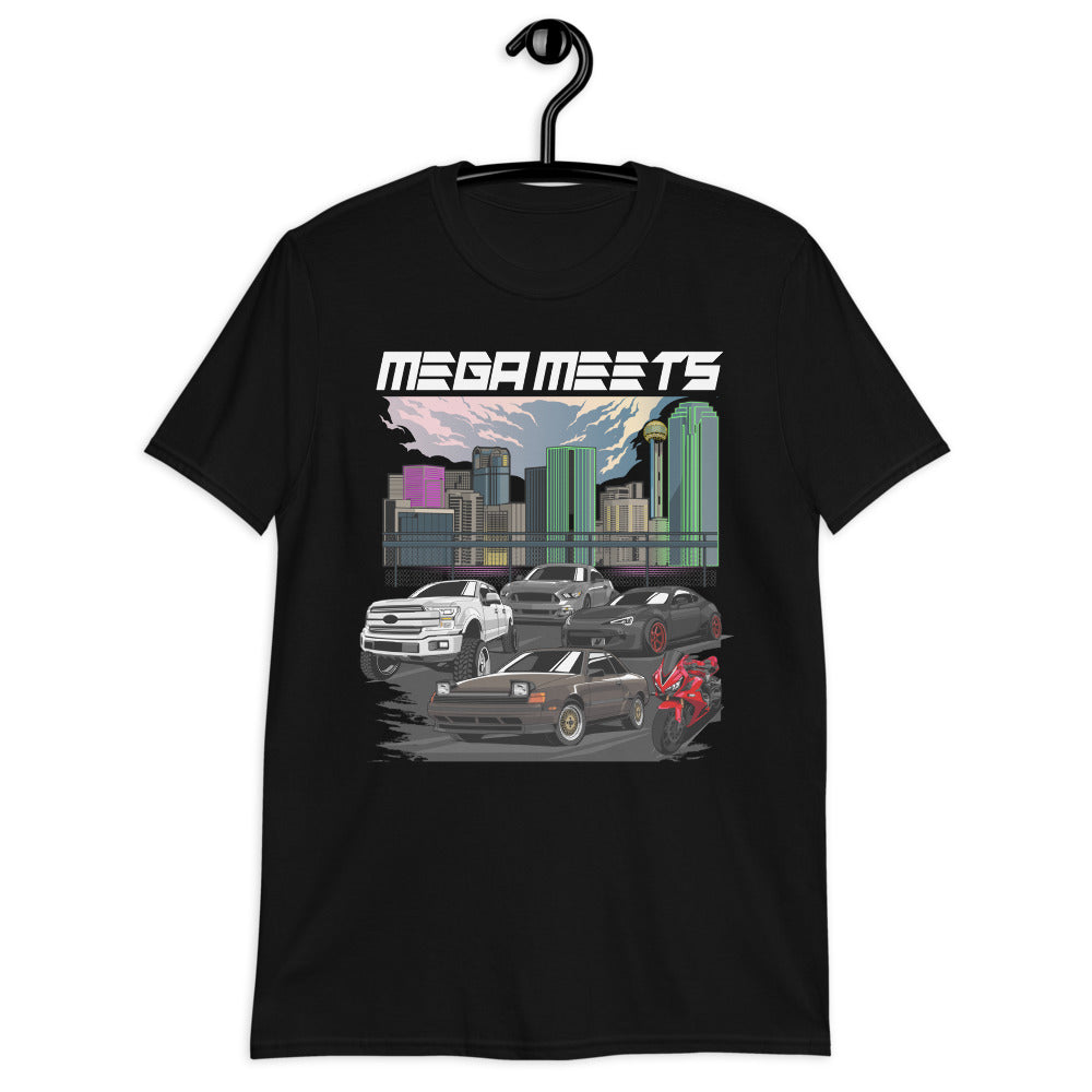 MEGA MEETS - Short-Sleeve Unisex T-Shirt