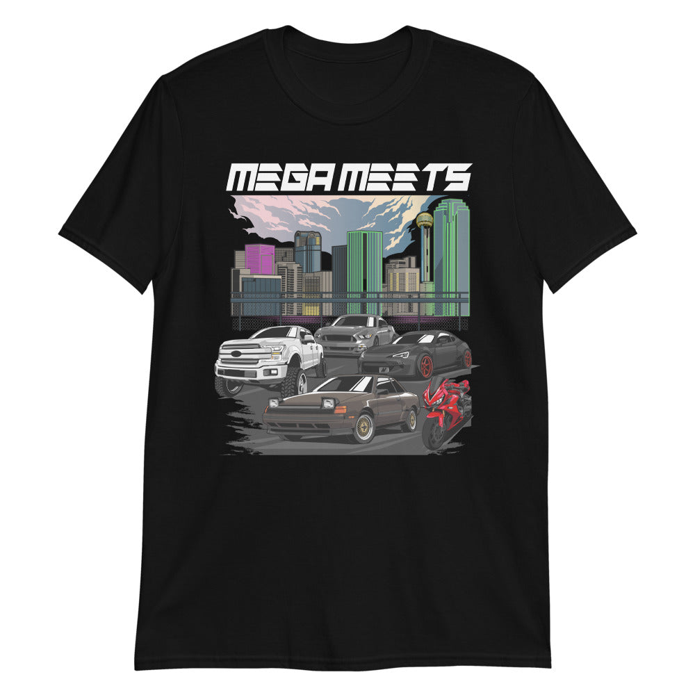 MEGA MEETS - Short-Sleeve Unisex T-Shirt