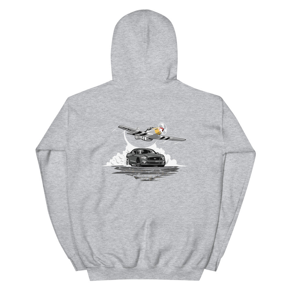 GT Mustang & P-51 Mustang - Unisex Hoodie