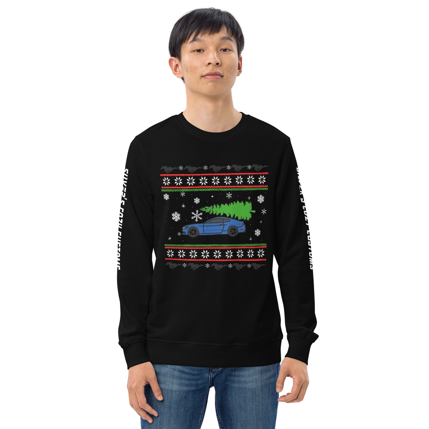 EcoBoost Christmas- Unisex organic sweatshirt