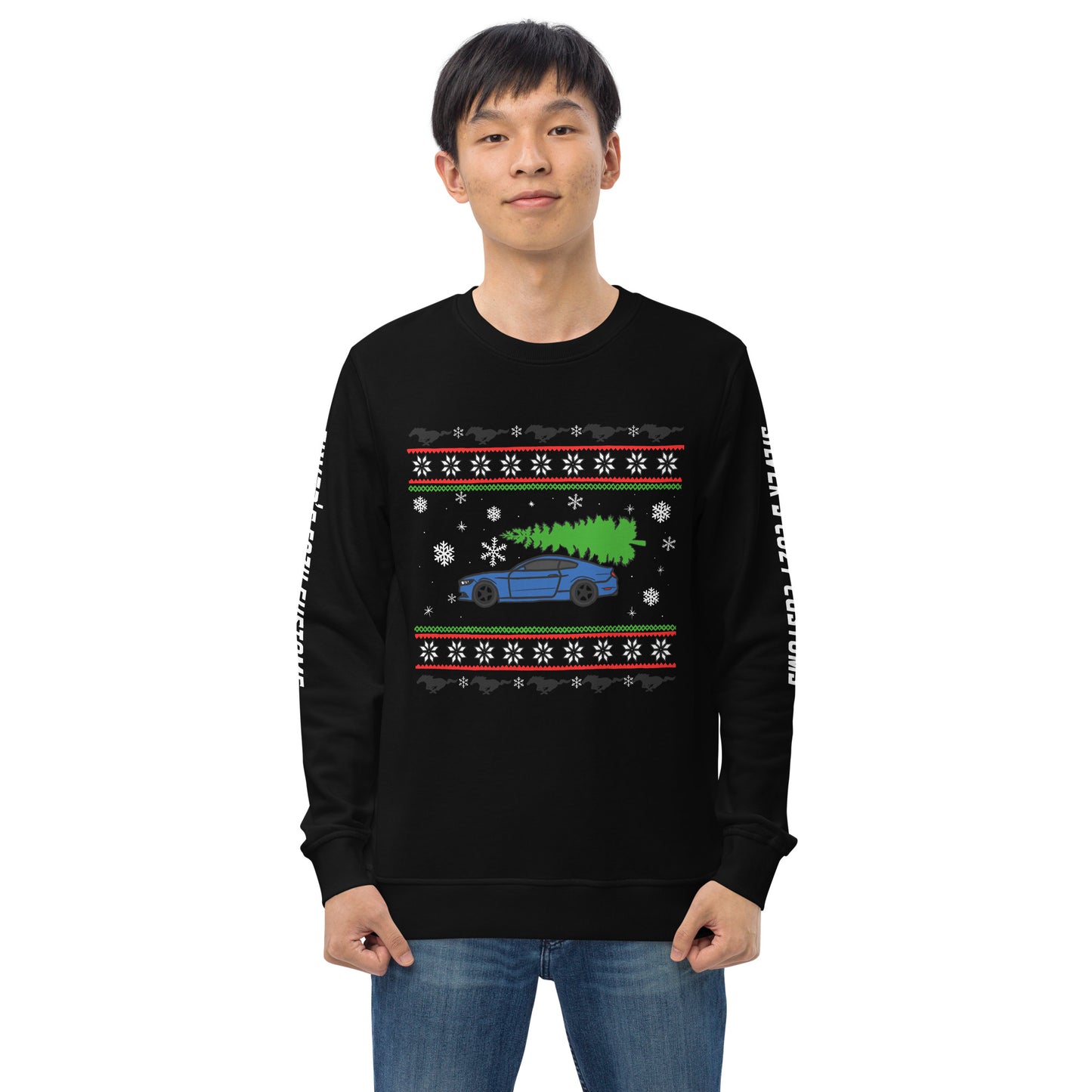 EcoBoost Christmas- Unisex organic sweatshirt