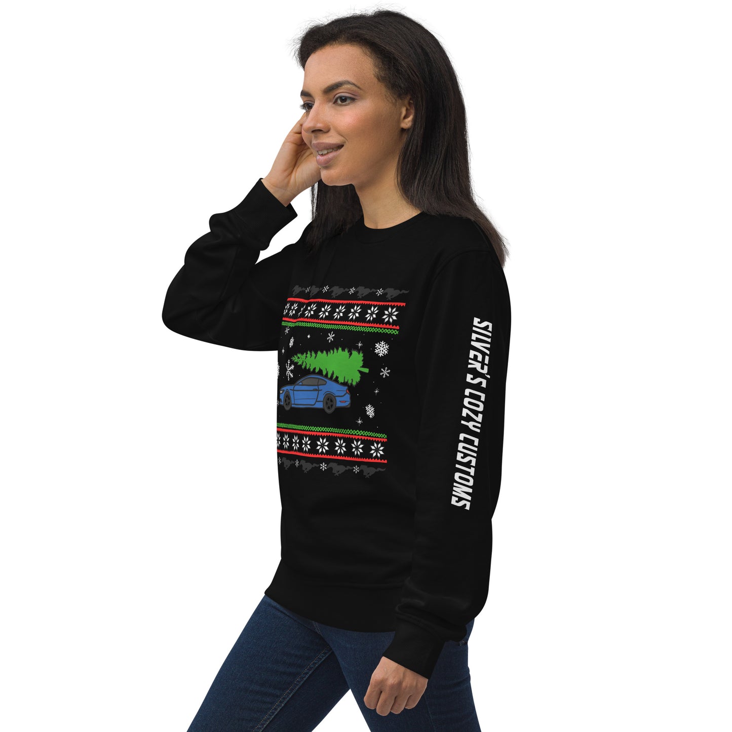 EcoBoost Christmas- Unisex organic sweatshirt