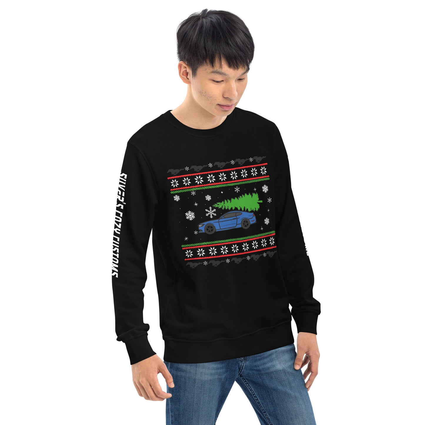 EcoBoost Christmas- Unisex organic sweatshirt