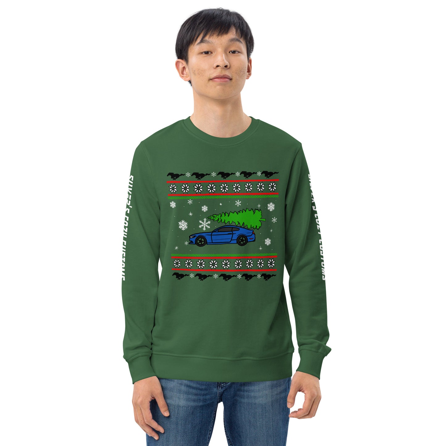 EcoBoost Christmas- Unisex organic sweatshirt