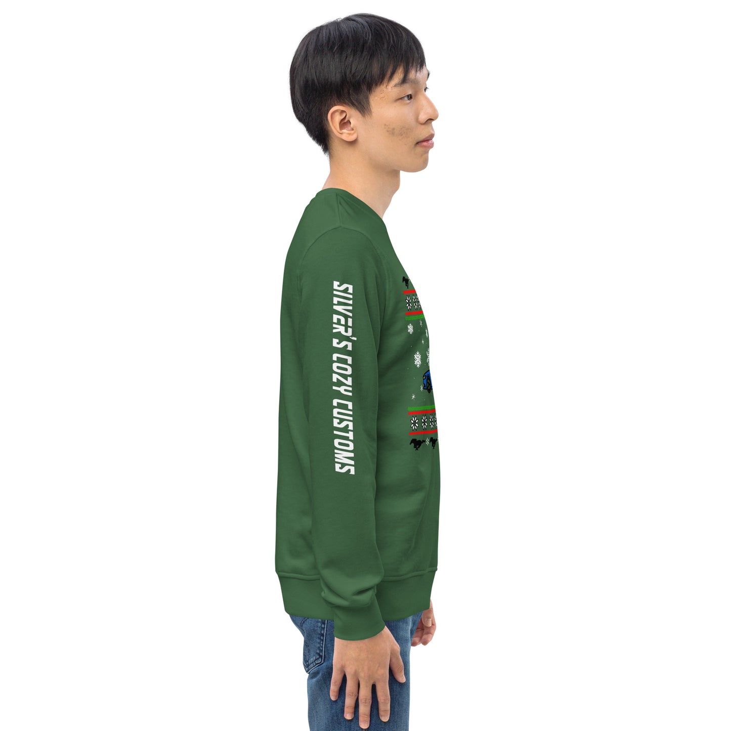 EcoBoost Christmas- Unisex organic sweatshirt