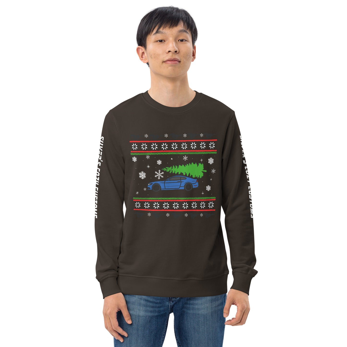 EcoBoost Christmas- Unisex organic sweatshirt