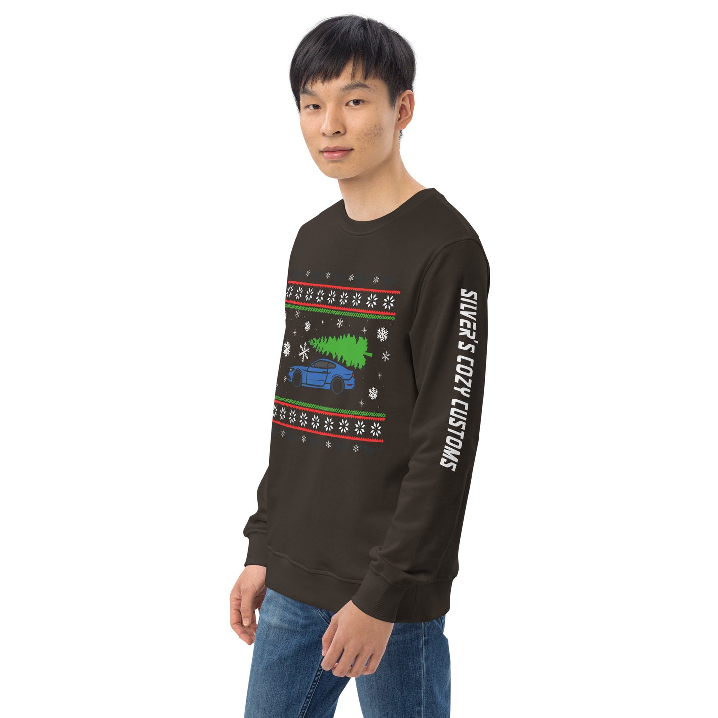 EcoBoost Christmas- Unisex organic sweatshirt