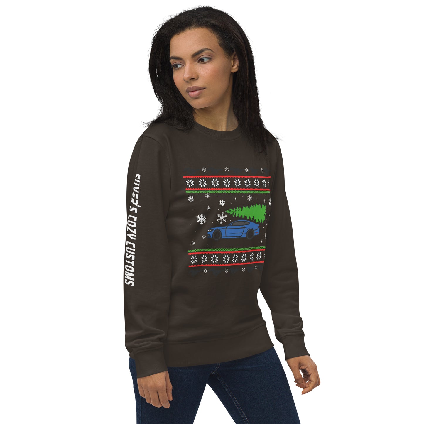 EcoBoost Christmas- Unisex organic sweatshirt