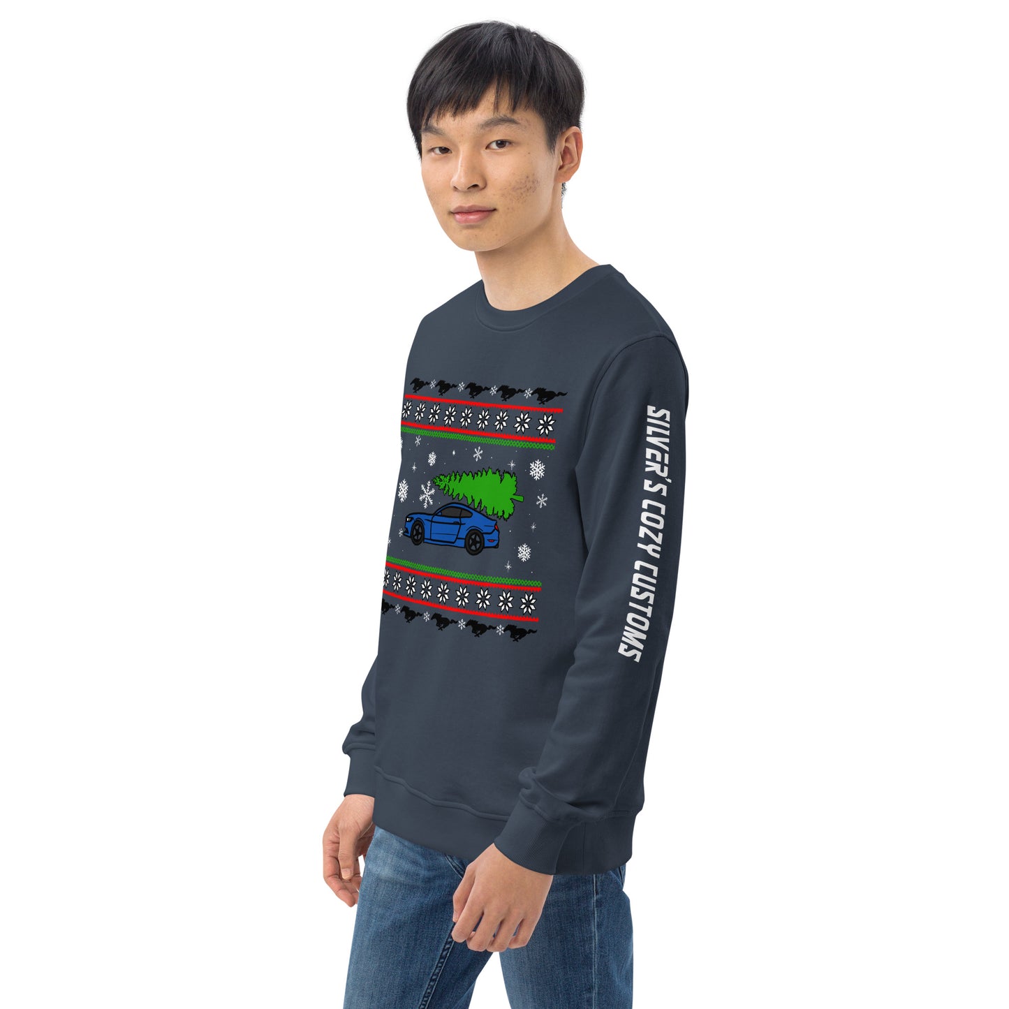 EcoBoost Christmas- Unisex organic sweatshirt