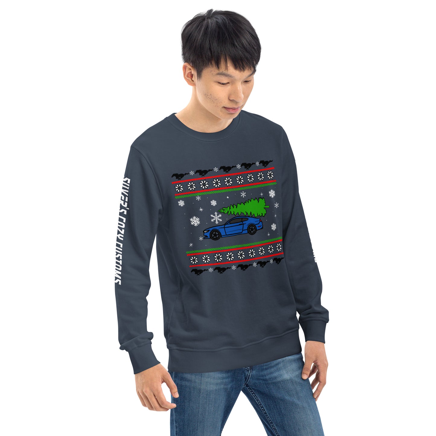 EcoBoost Christmas- Unisex organic sweatshirt