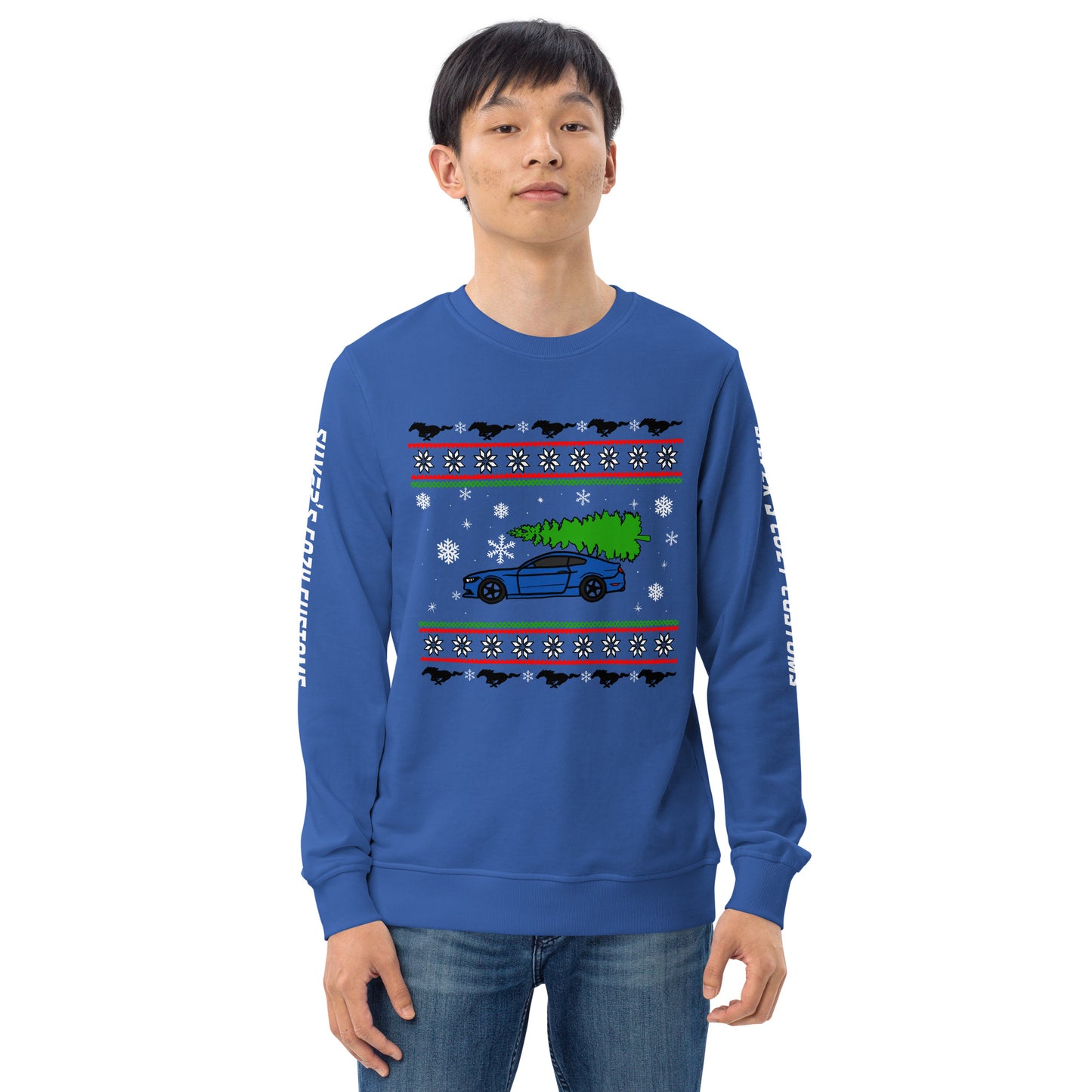 EcoBoost Christmas- Unisex organic sweatshirt